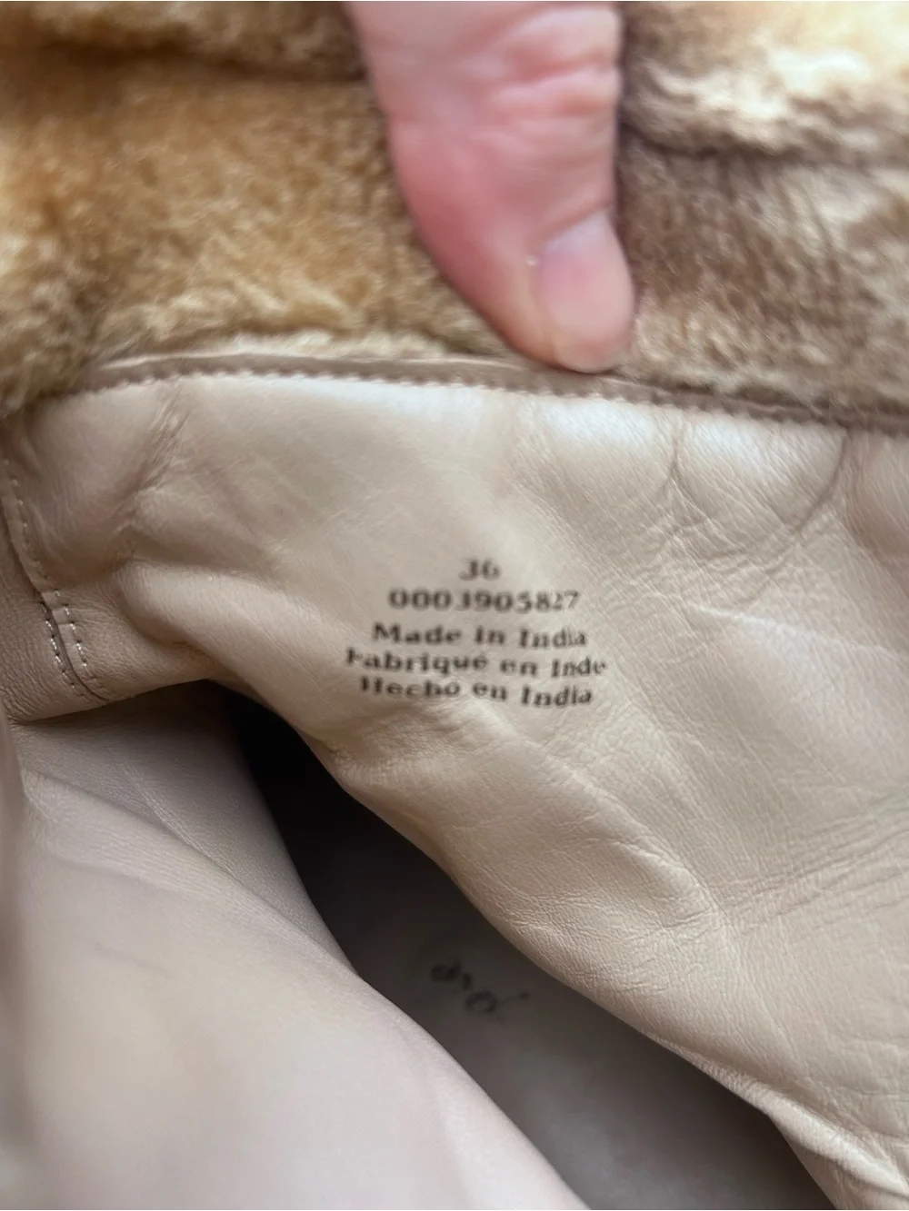 Free People Fable Faux Fur Lined Suede Boot in Beige size 36